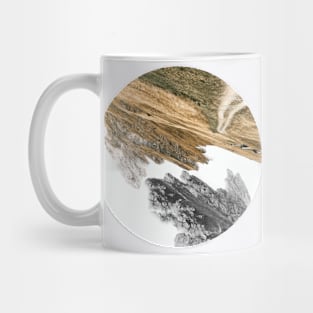 Upside Down - Down Grey Mug